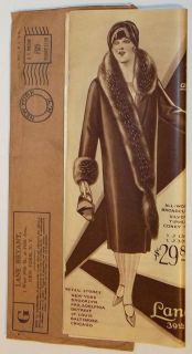 1928 29 Lane Bryant Stout Women Fashion Apparel Sales Catalog 5th Ave