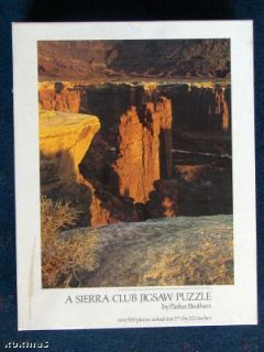 SIERRA CLUB Monument Basin Utah JIGSAW PUZZLE 500 pcsput together one