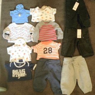 Baby Boy 3 6mos Mixed Clothing Lot