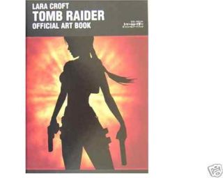 Lara Croft Tomb Raider Official Art Book Japanese