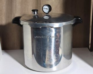 01781 23 Quart Pressure Cooker Canner Extra Large Size 23qt
