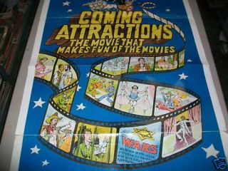 1977 Coming Attractions Movie Poster Lasky mm 610