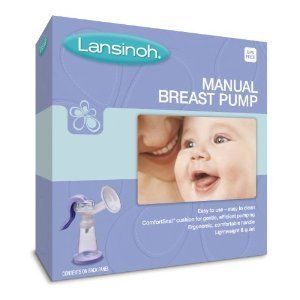 Lansinoh Manual Breast Pump Feed Store Food Baby Infant New Born