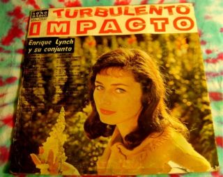 Enrique Lynch Turbulento Impacto LP Peru Latin Jazz 