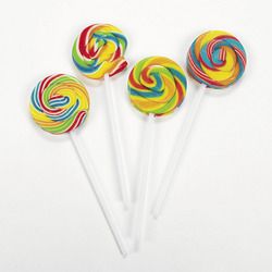 Mini Swirl Pops Suckers Candy Party Pinata