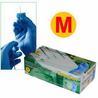 Powder Free Nitrile Medical Exam Gloves Latex Free Medium