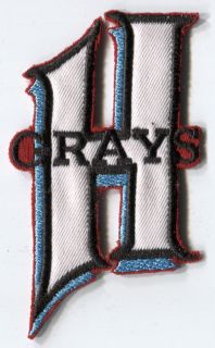 Homestead Grays Negro League Baseball 3 5 Team Patch