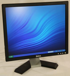 Dell 17 inch LCD Flat Panel Monitor E177FPC 1280x1024 Black VGA