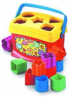 Price Basics Babys First Blocks Shape Sorter Educational Toys