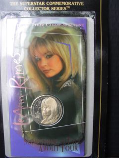 82 Leann Rimes Nickel Silver Trading Card and Coin