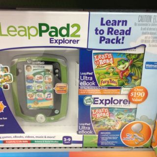 LeapFrog Leappad2 Leap Pad 2 Explorer GREEN SYSTEM  BLACK
