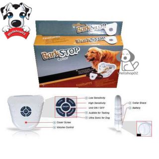 Anti Bark Stop Dog Collars Leashes Barking Control Pet Collar
