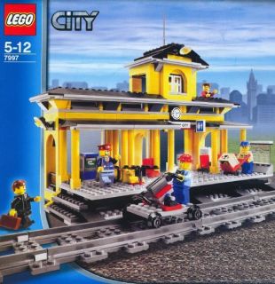 Lego City Town Train 7997 Train Station Instructions Only