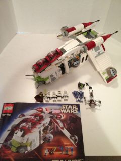 Lego Star Wars Episode II Republic Gunship 7163 w Mini Figures