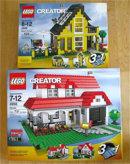 New Lego 4956 4996 City Creator Beach House Home