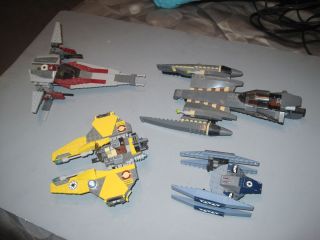 Lego Star Wars Space SHIP Fighter Lot