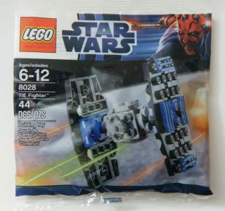 Lego 8028 Star Wars Tie Fighter Promo Bag RARE