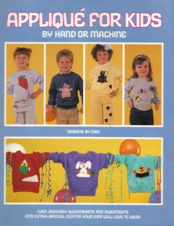  FOR KIDS BY HAND OR MACHINE VINTAGE LEISURE ARTS SEWING PATTERN BOOK