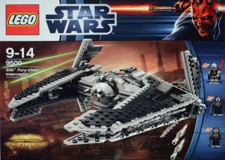 Lego Star Wars 9500 Sith Fury Class Interceptor Factory SEALED Box