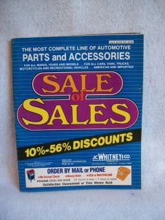 JC Whitney Company Sale Catalog 63JR