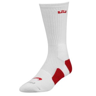  Worldwide Nike Lebron Elite Socks White Red 2 0 Miami