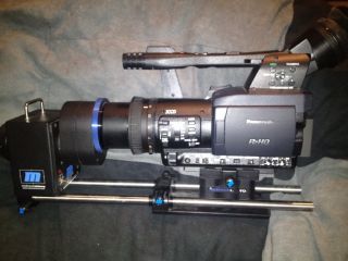 Panasonic AG HPX170 With Redrock Micro Canon FD Lens Adapter Bundle 56