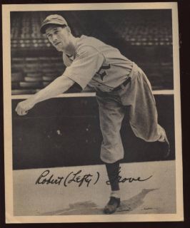 1934 Butterfinger R310 Baseball Lefty Grove EX