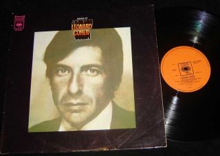 Leonard Cohen Songs of Leonard Cohen LP
