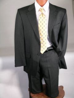 Frederick Leone Grey Stripe 2 Button Suit Separates