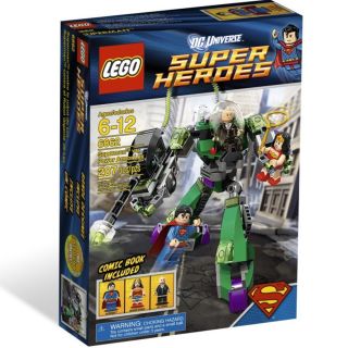 Lego Superman vs Power Armor Lex DC Universe Super Heroes Set 6862