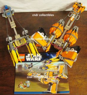 Lego Star Wars Set 7962 Anakins Sebulbas Podracers 2 Ships Only No