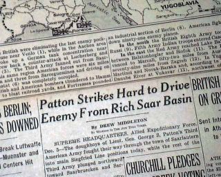 OHIO STATE BUCKEYES Les Horvath Heisman GEORGE S. PATTON Pre Bulge1944