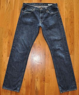 Levis Mens Capital E Hesher Regular Straight Jeans 34 x 32 Handmade