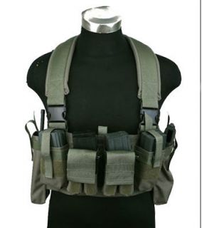 Pantac USA Chest Rig, Ranger Green Vest   Lifetime Replacement, 1000D