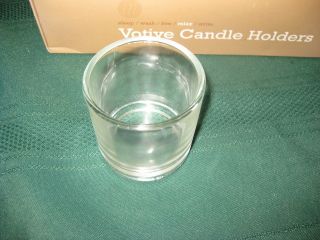 Libbey Glass Votive Candle Holders Lot of 36