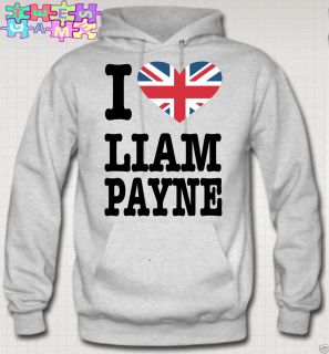 Love Liam Payne Hoodie British Flag Niall Zayn Liam Louis One