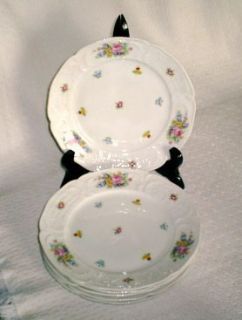 Set of 6 Ornate Rosenthal Sanssouci Minuet Salad Plates