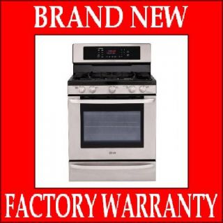 LG Gas Range LRG3095ST Convection Stainless Steel Single Oven 17 000