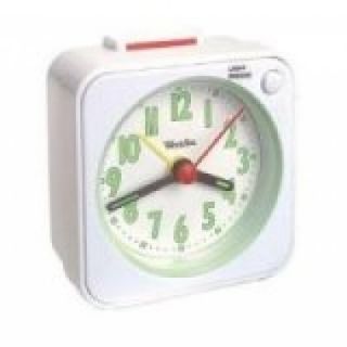 Analog Quartz Travel Sleep Alarm Clock w Snooze Light Free SHIP