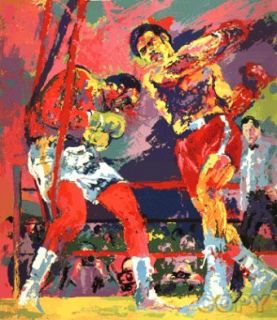 Leroy Neiman Frazier vs Foreman Sold Out Edition