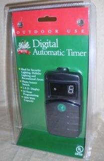 Digital Light Sensor Photocell Outdoor Automatic Holiday Light Timer