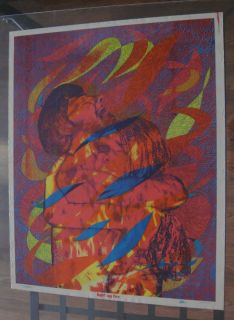 1967 San Francisco Publishing Light My Fire P Olson Vintage Poster