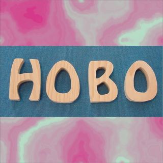 HOBO 2 to 8 Wood Letters Numbers Names Symbols Wooden Signage Pine
