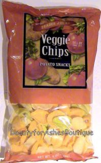 Trader Joes Light Potato Snacks Veggie Chips 6 Oz