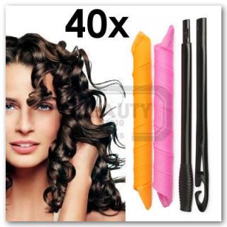 Large Salon Hair Curlers Leverag Curlformers Magic Hair Rollers