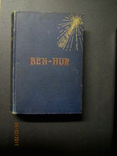 Hur A Tale of The Christ 1880 by Lew Wallace REDUCED for Xmas