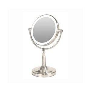  Light Battery Powered LED Lighted 5X 1X Vanity Magnifying Mirror