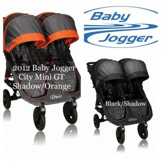New 2012 Baby Jogger City Mini GT Double Travel Lightweight Stroller
