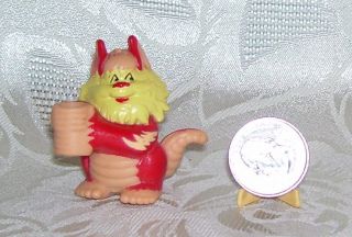 Loose Thundercats Figurine Toy Snarf Figure Marked 1996 T Wolf