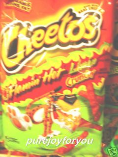 Cheetos Flamin Hot Limon Cheese Flavored Snacks Chips